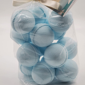 CASE PACK - 32 SETS - Bath Bombs, Gift Bag Bath Fizzies, Great for Dry Skin, Shea Butter, Cocoa Butter, USA Made, 7 ultra rich oils - select scent drop down menu - CASE PACK (32)