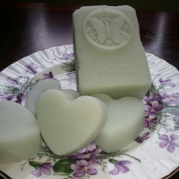 Handmade Gift Soaps Angel by Spa Girl  4 oz each ultra-rich Shea and Cocoa butter goats milk with Kaolin Clay