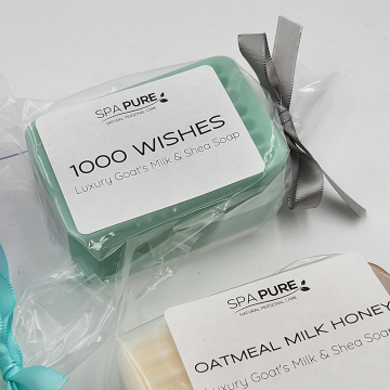 12 Handmade Gift Soaps LARGE ultra-rich Shea and Cocoa butter goats milk, 6 oz each - you select up to 6 fragrances